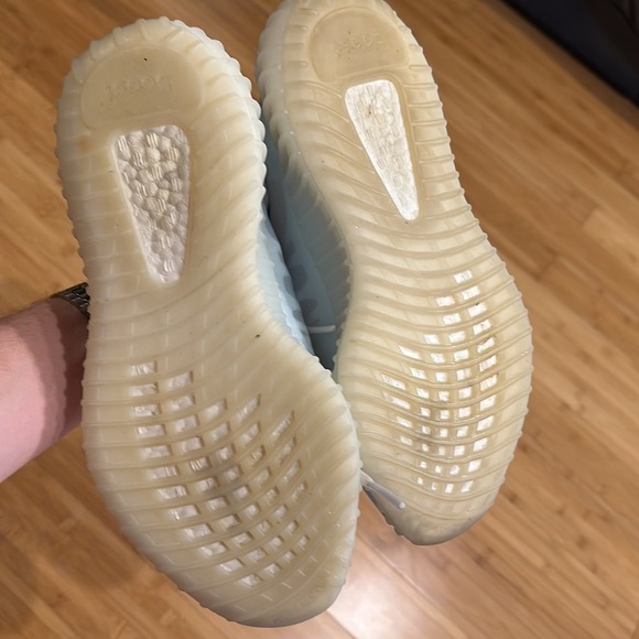 AUTHENTIC Adidas Yeezy mono ice 350 unisex size 8 men’s size 9.5 women’s - Picture 5 of 7